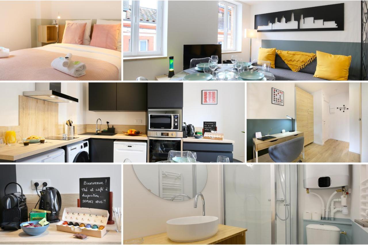 Expat Renting - Entre Piment & Violette - Saint Michel Apartment Toulouse Exterior photo